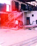 Archive photograph from 1991, the 3 MT induction furnace in Chennai