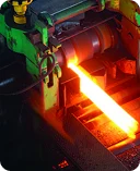Archive photograph from 2009, the 12 inch rolling mill