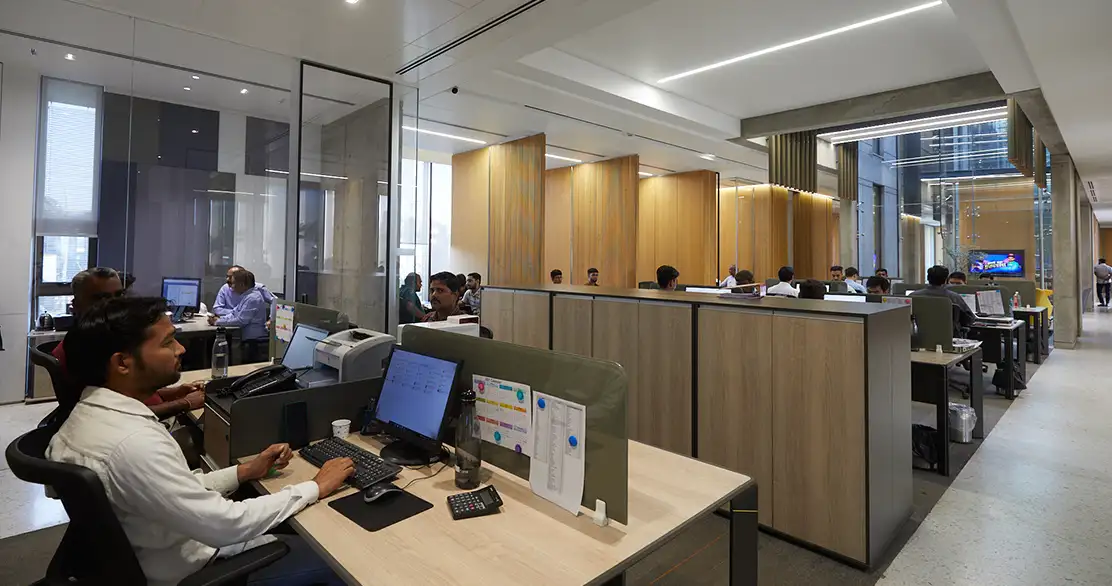 Engineers at work in the Laxcon Steels office