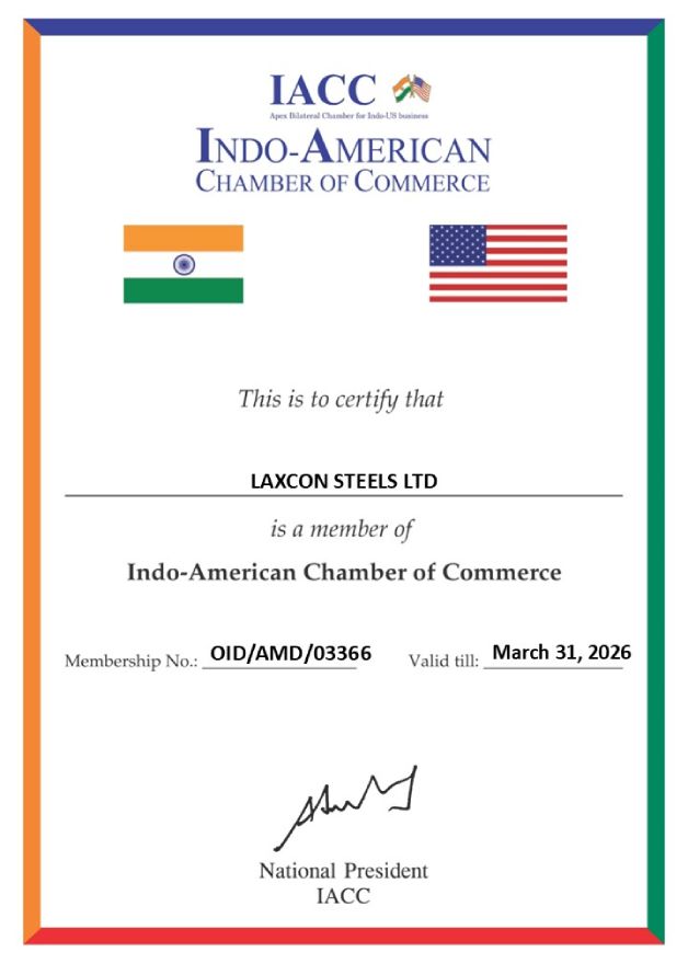 IACC Membership Certificate 2025-26